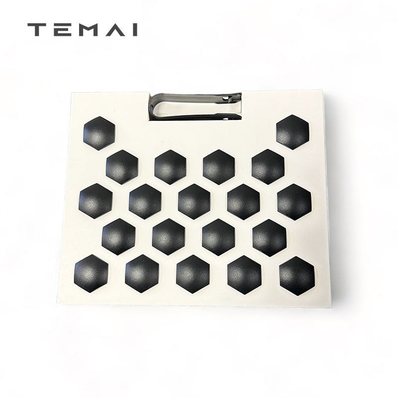 Temai Kapsler til hjulmuttere 21mm (40 stk) for Model 3/Y