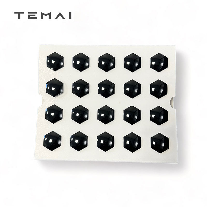 Temai Kapsler til hjulmuttere 21mm (40 stk) for Model 3/Y