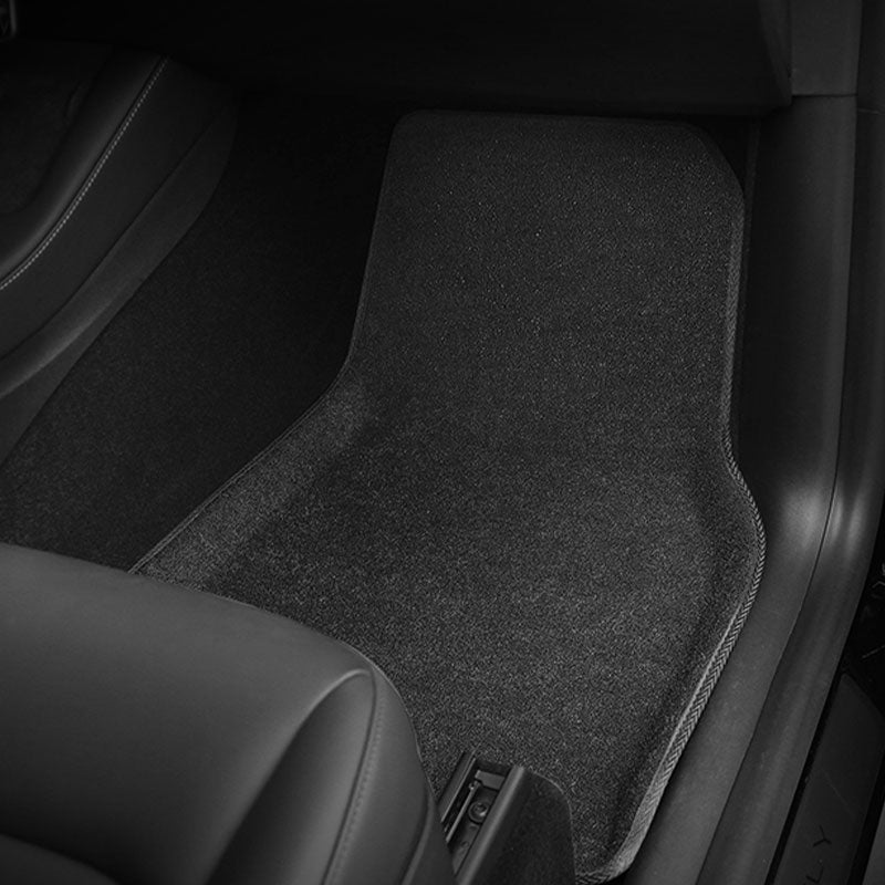SUPERTILBUD! XPE TEKSTIL matter foran og bak for Model Y 2021-2025+