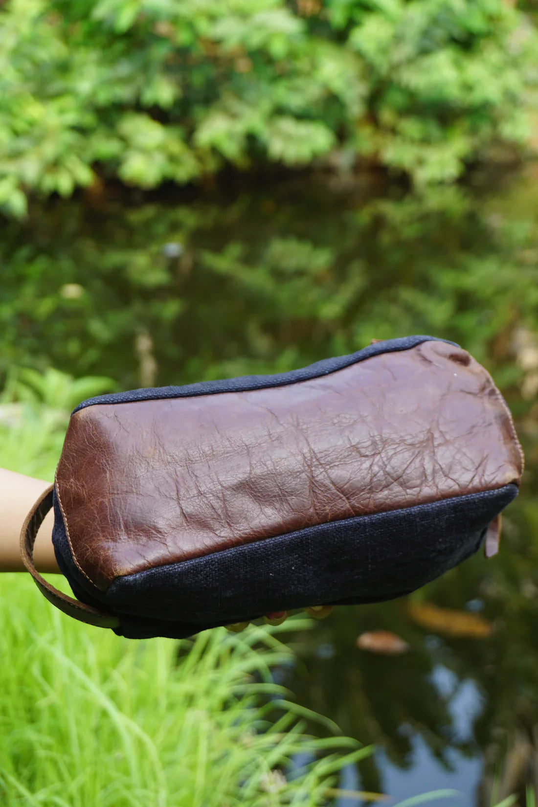 Handcrafted Travel Toiletry Bag