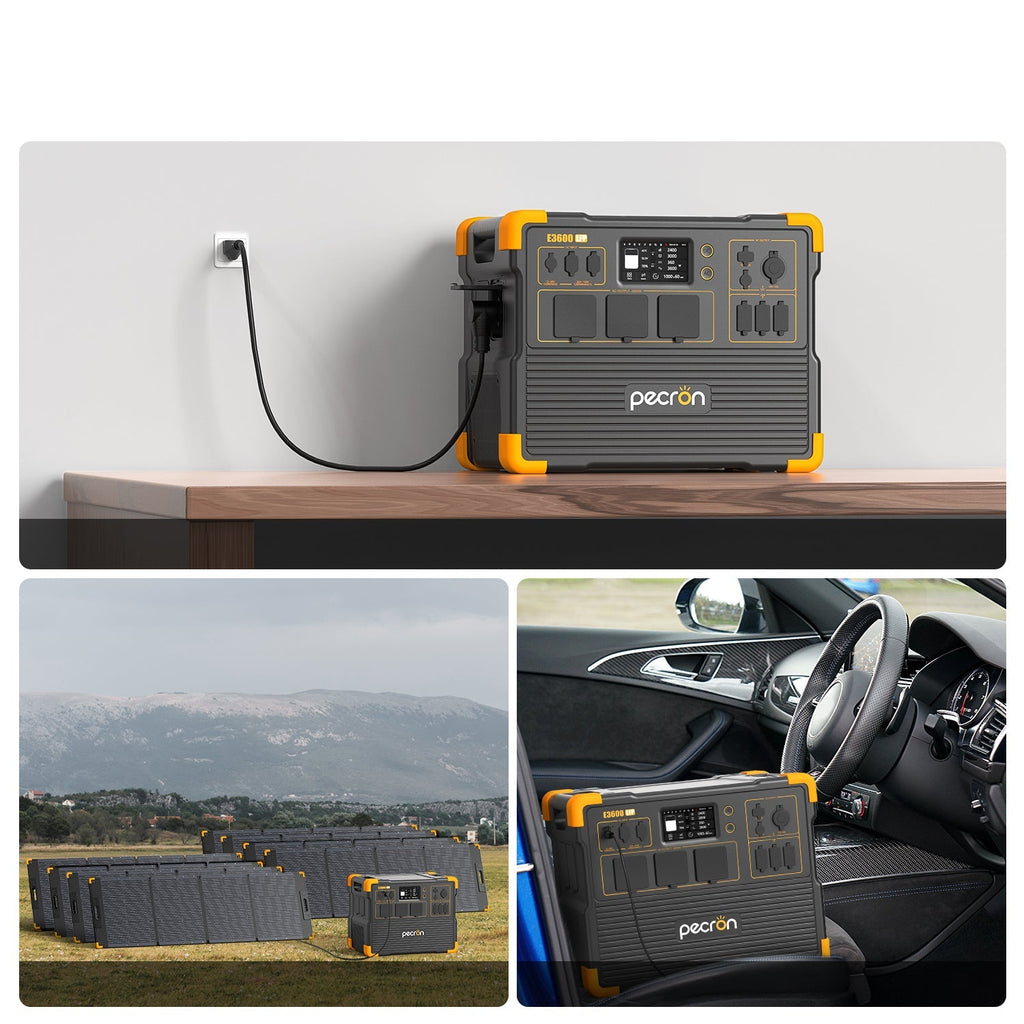 Pecron E3600LFP – Toppmodell for profesjonell og off-grid strøm