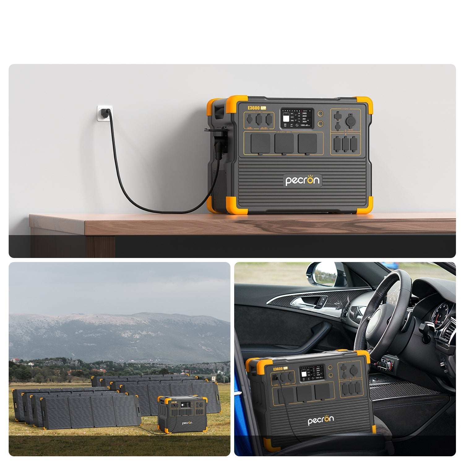 Pecron E3600LFP – Toppmodell for profesjonell og off-grid strøm