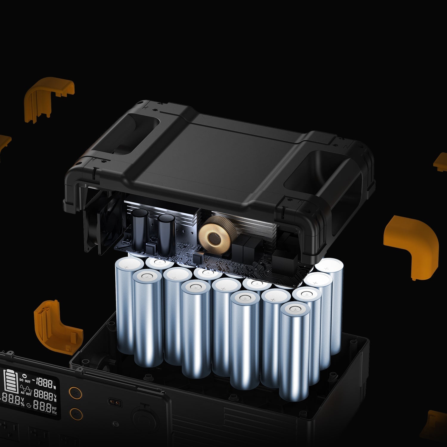 Pecron E2400LFP – Kraftig og stillegående strømstasjon med utvidbar batterikapasitet