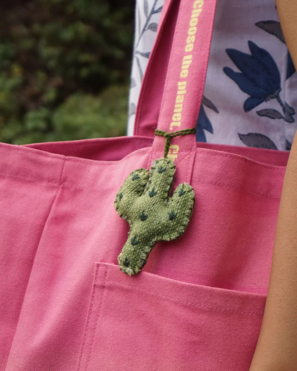 The Burlap Upcycled Bag Charms