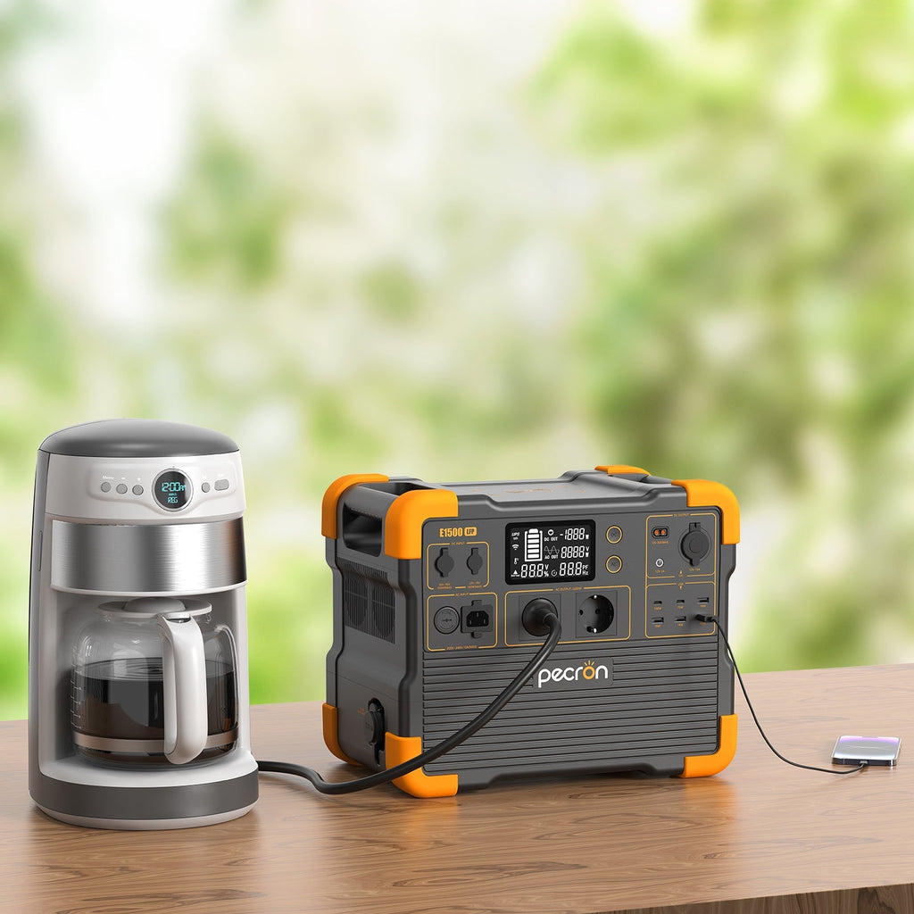 Pecron E1500LFP – Kraftig og smart strømstasjon for hytte, camping og backup