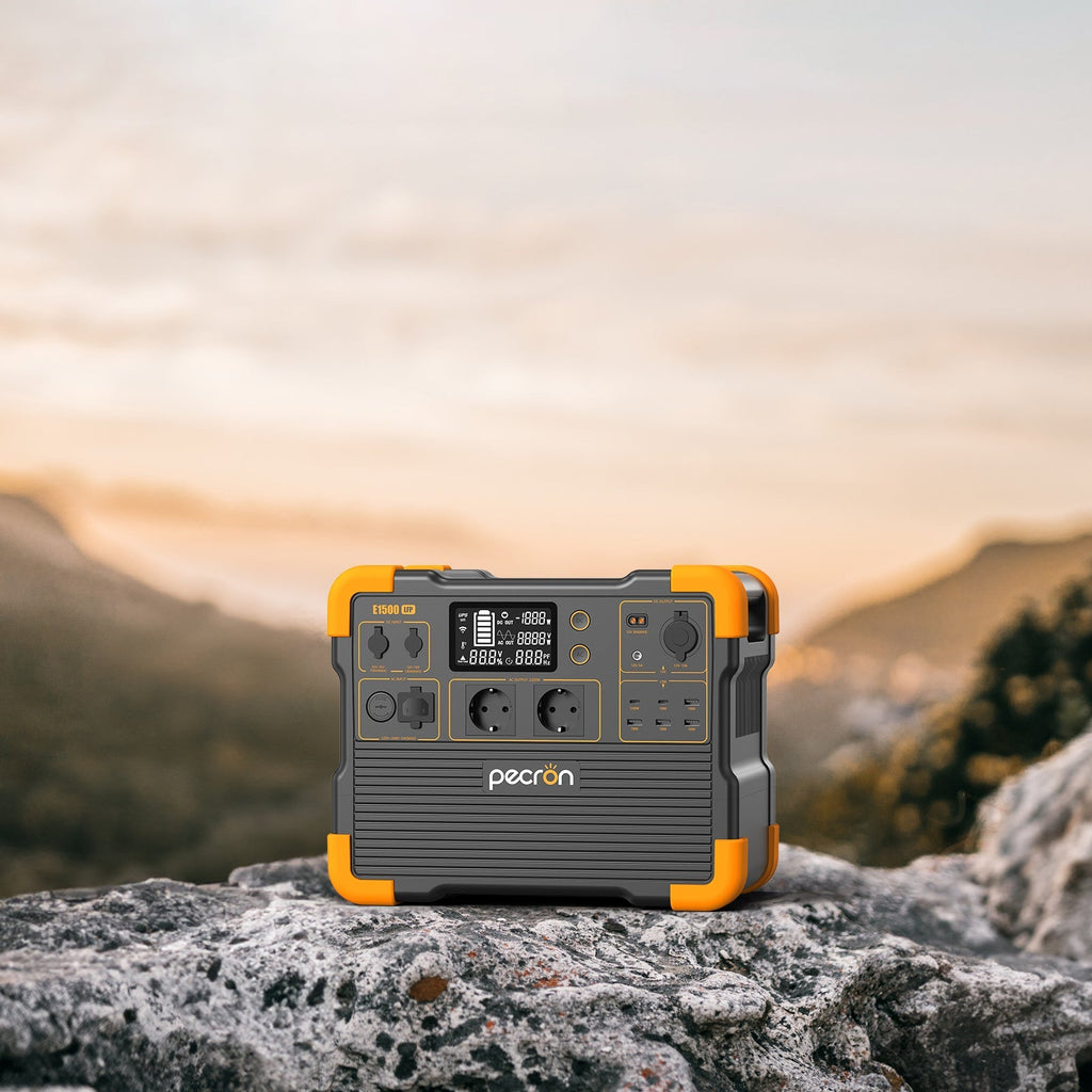 Pecron E1500LFP – Kraftig og smart strømstasjon for hytte, camping og backup