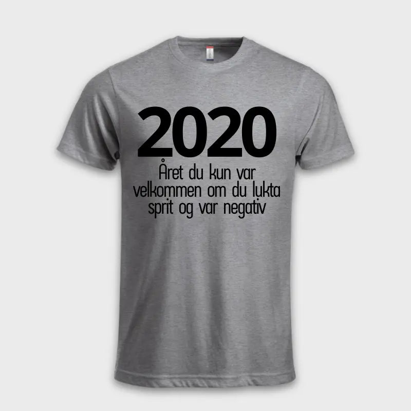 2020 - Året du kun var velkommen om du lukta sprit og var negativ