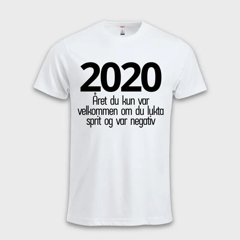 2020 - Året du kun var velkommen om du lukta sprit og var negativ