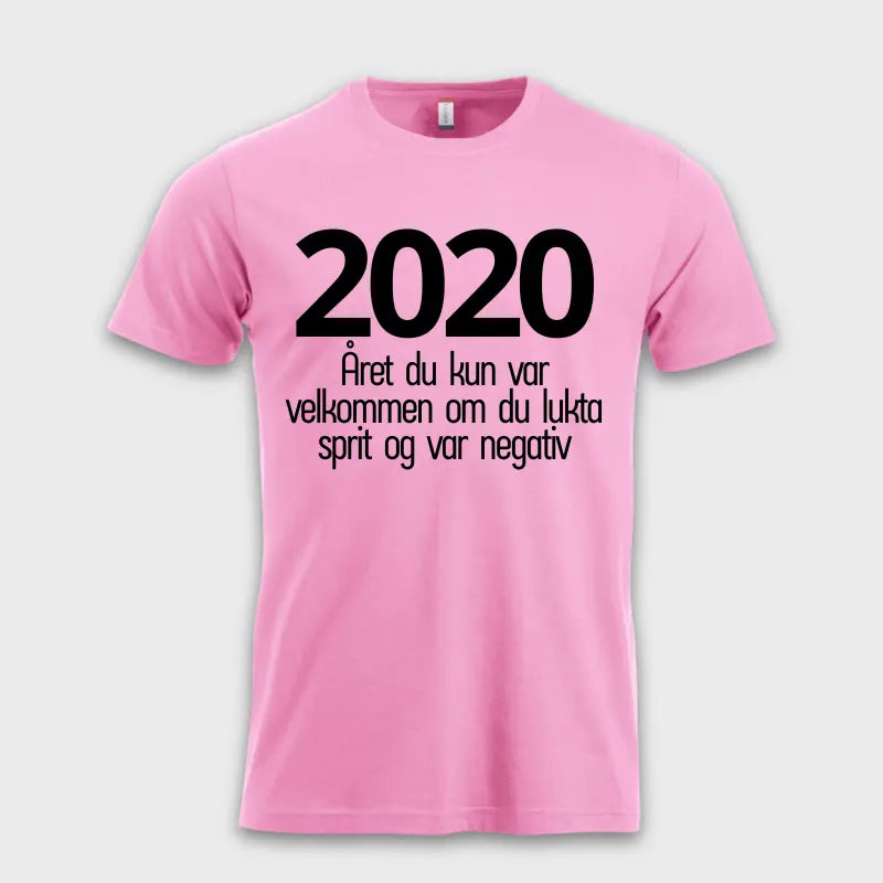 2020 - Året du kun var velkommen om du lukta sprit og var negativ