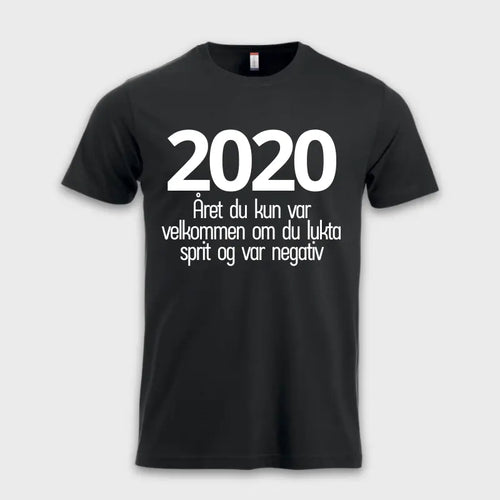 2020 - Året du kun var velkommen om du lukta sprit og var negativ