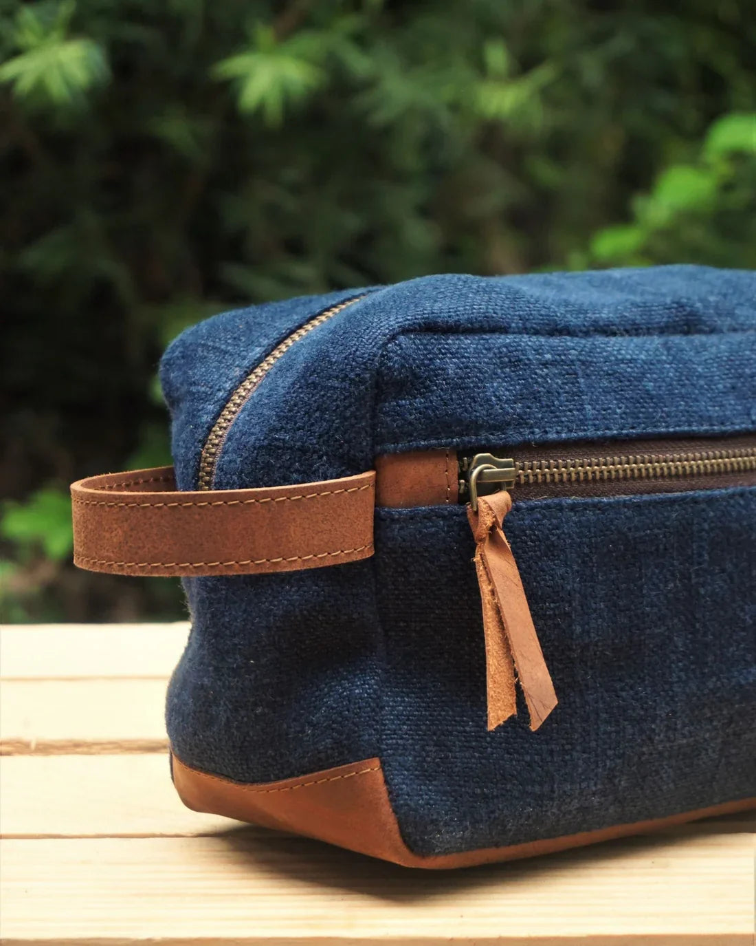 Handcrafted Travel Toiletry Bag
