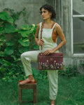 Kalaa | Hand-Embroidered Laptop Sleeve | Dhaaga Life x The Burlap People