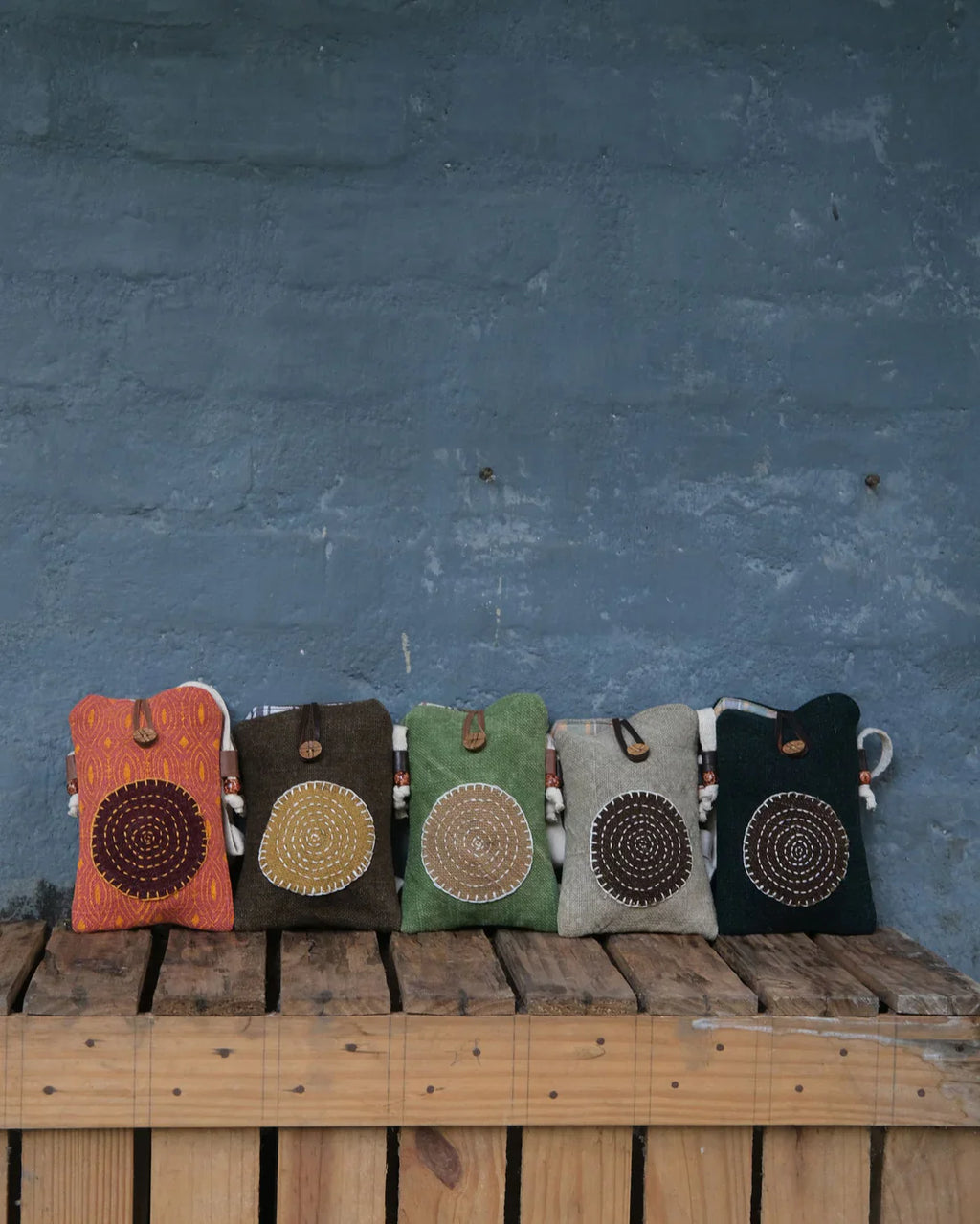 Kalaa | Upcycled Mobile Sling | Handmade by Women Artisans