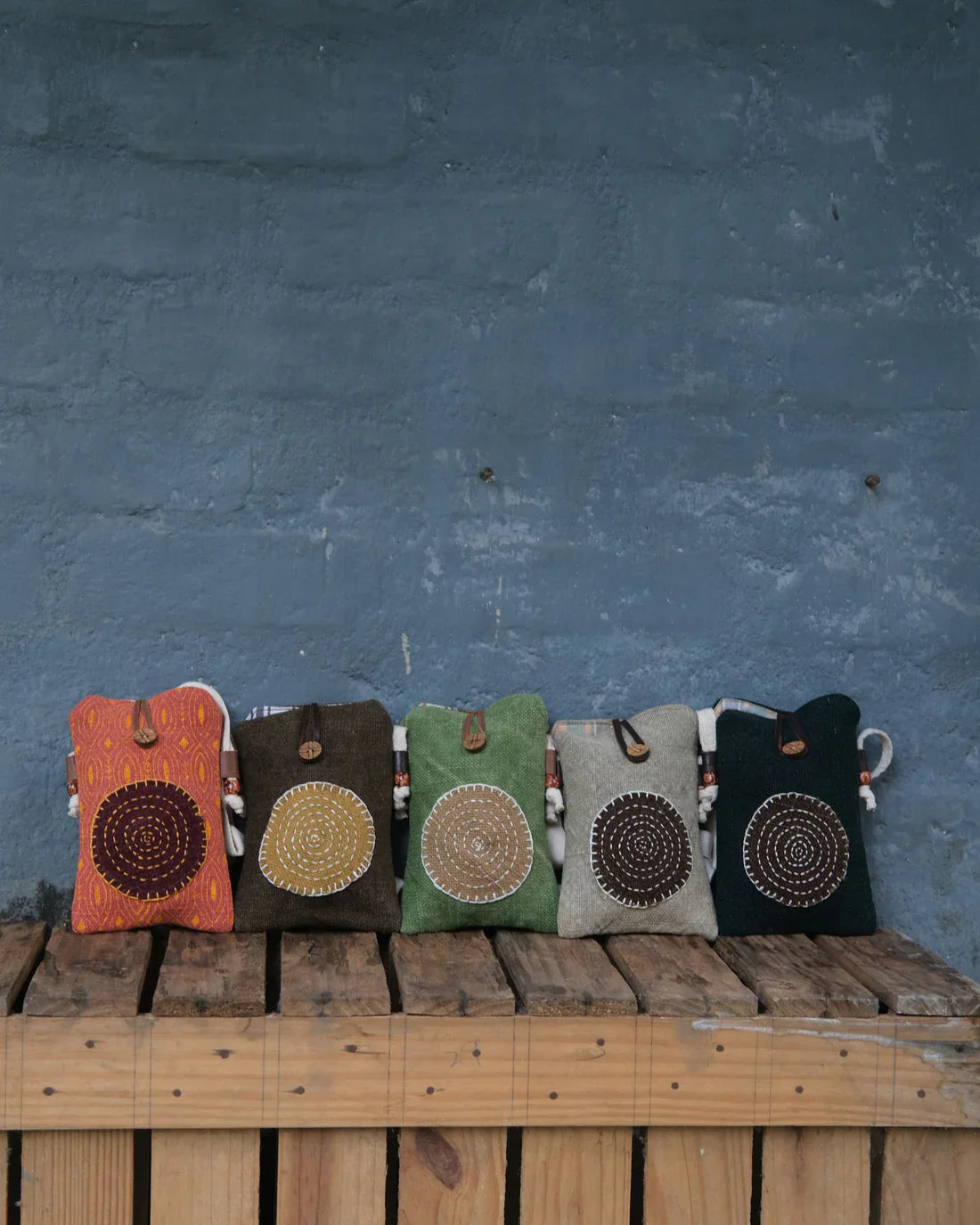 Kalaa | Upcycled Mobile Sling | Handmade by Women Artisans