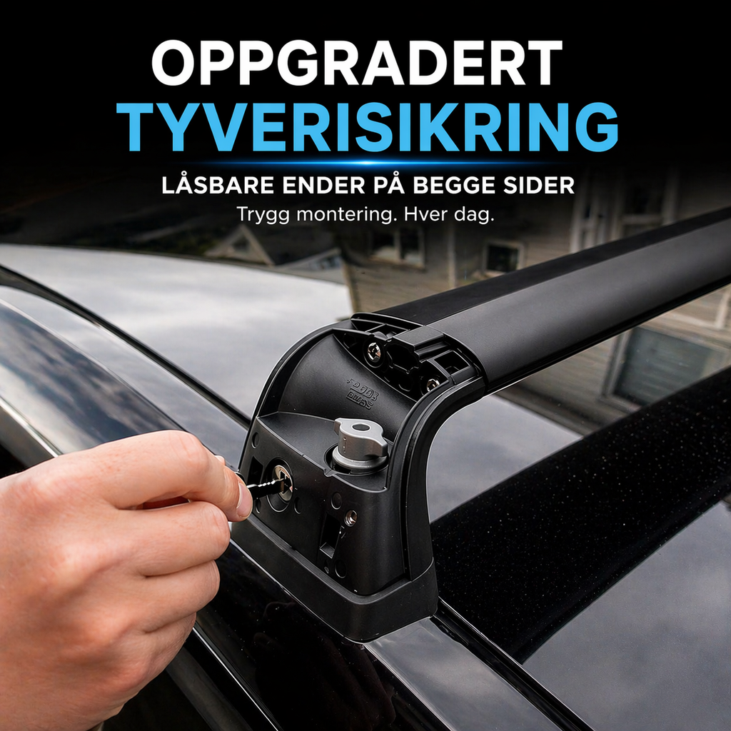 Takstativ PRO med lås for Tesla Model 3