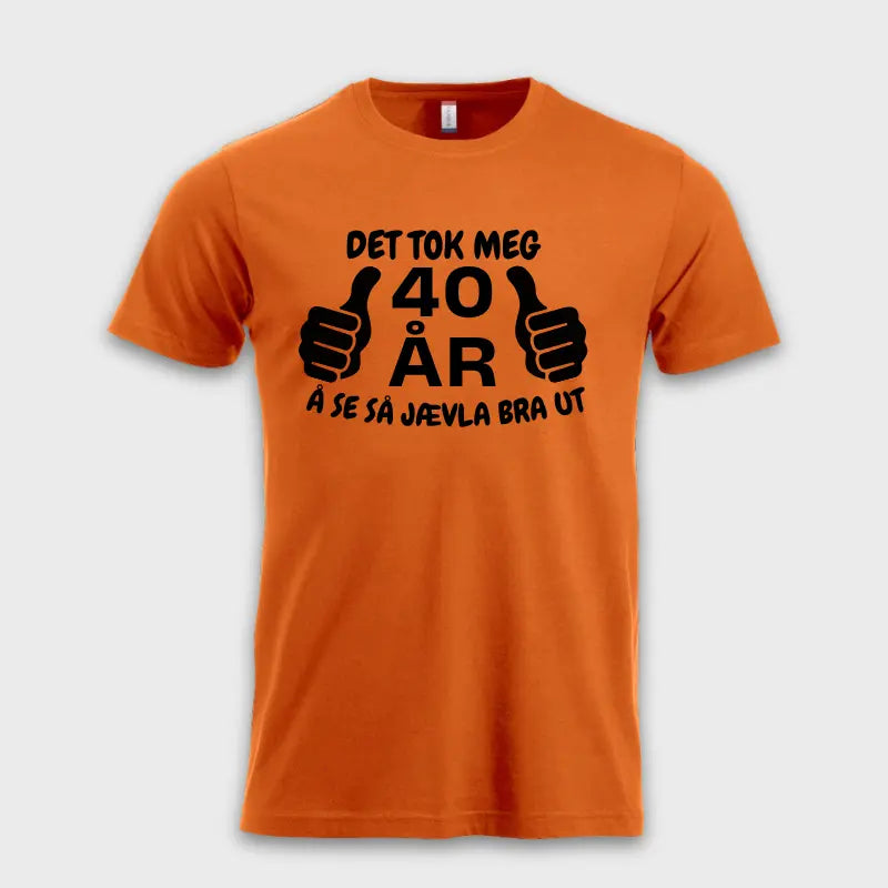 DET TOK MEG 40 ÅR Å SE SÅ BRA UT!