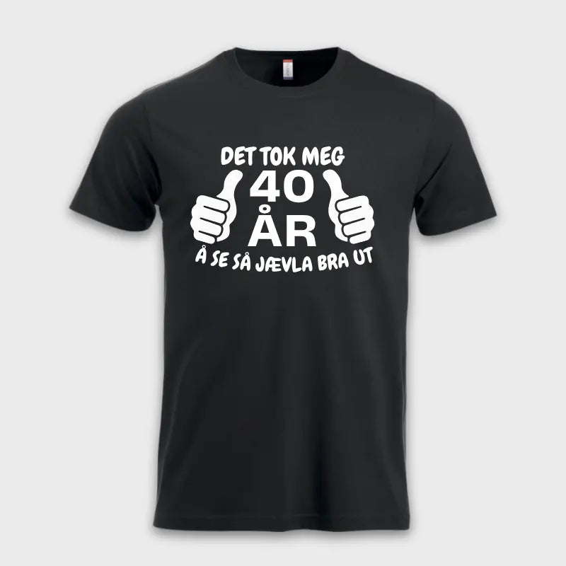 DET TOK MEG 40 ÅR Å SE SÅ BRA UT!