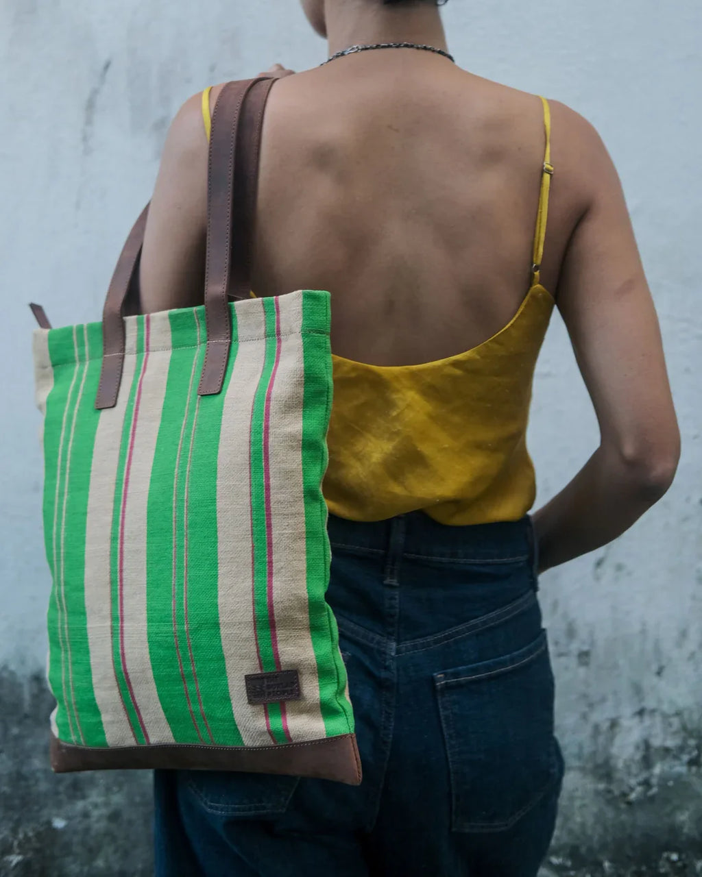 Kalaa Bajaar Book Bag | Handcrafted Jute Book Bag | Natural Dyes Indian Artisan