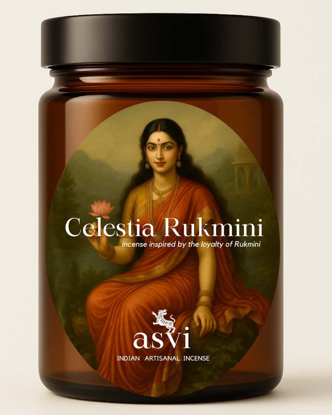 Celestia Rukmini Incense | 30 Organic Handmade Cones