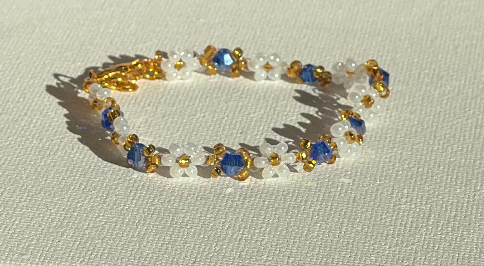 Vibrant Daisy Gemstone Bracelets
