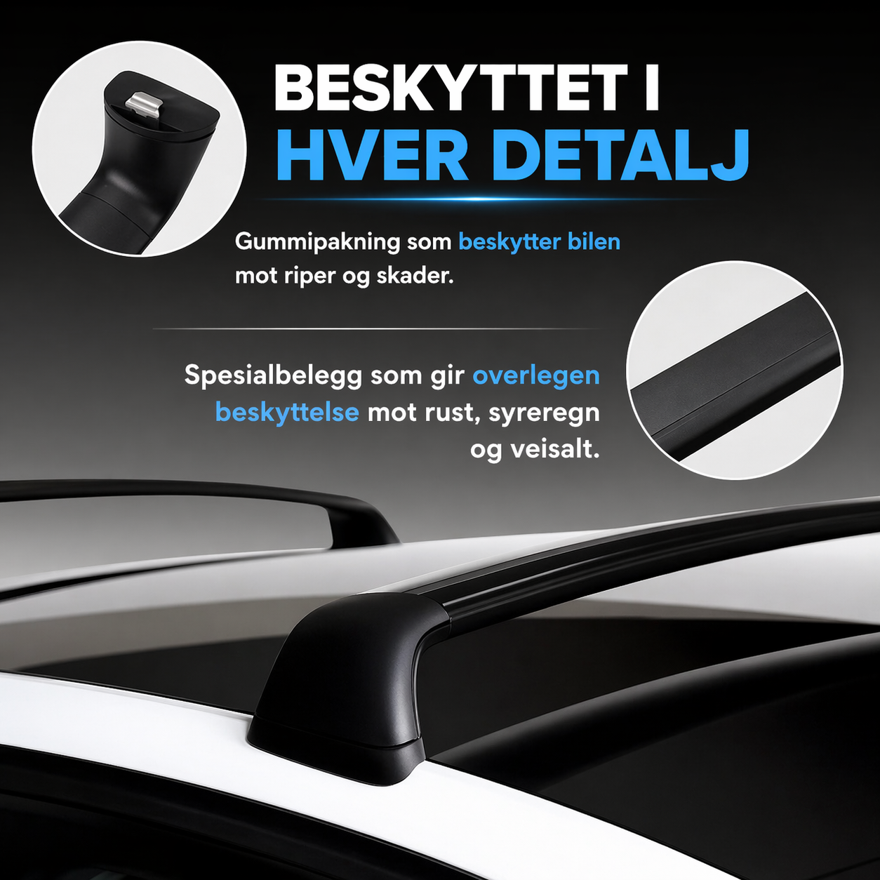 Takstativ PRO med lås for Tesla Model Y