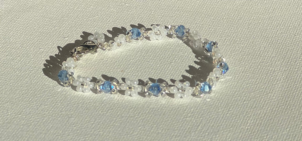 Vibrant Daisy Gemstone Bracelets