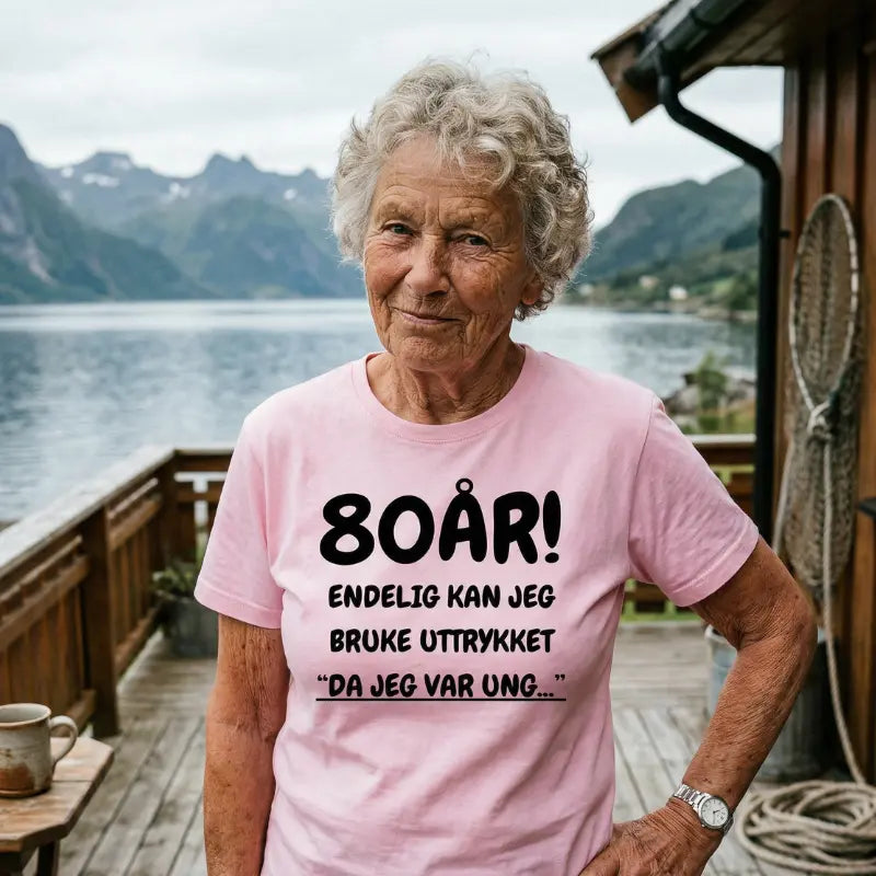 80 ÅRS GAVE - Endelig kan jeg si "Da jeg var ung…"