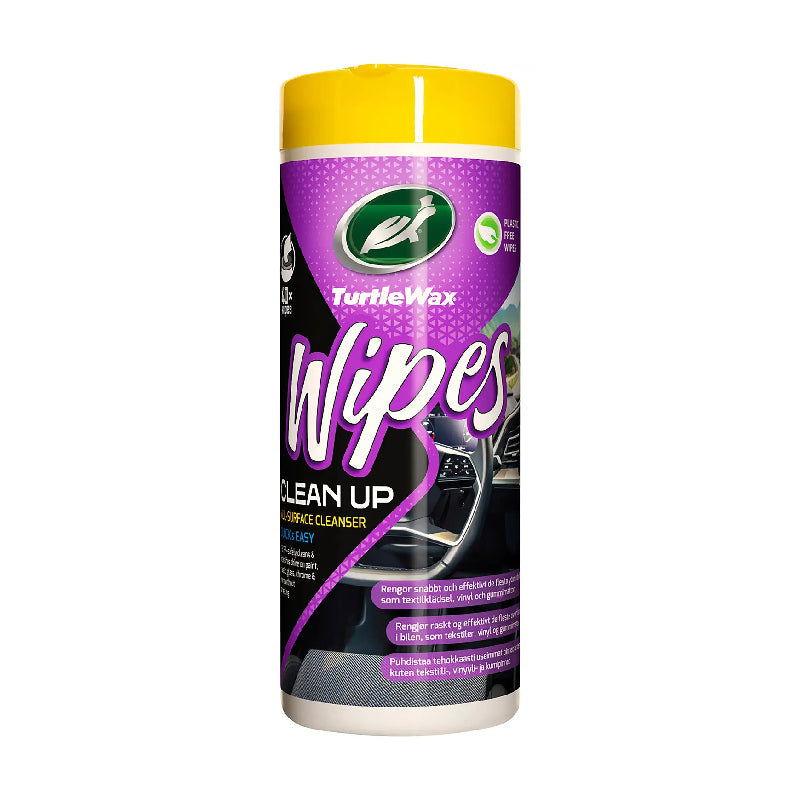 Turtle Wax Wipes Clean-Up 40  Wipes