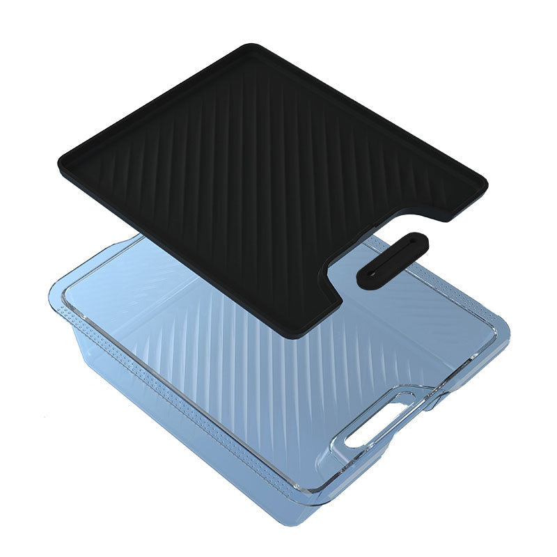 Oppbevaringsskuff til midtkonsoll Crystal for Model 3 2020-2023/Model Y 2021-2024
