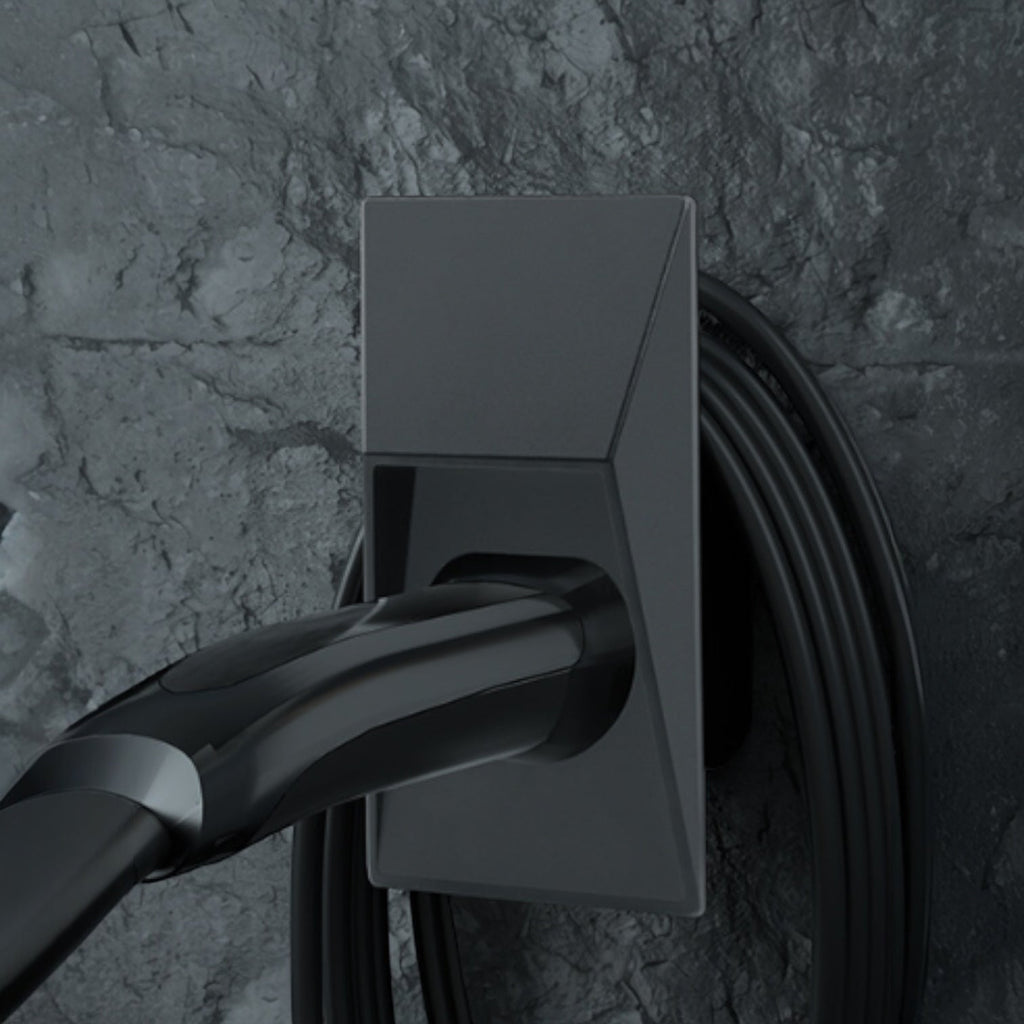 Cyber Holder for ladekabel Type 2 - Svart