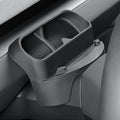 Solbrilleoppbevaring og mobilholder foran ratt for Model 3 2024+