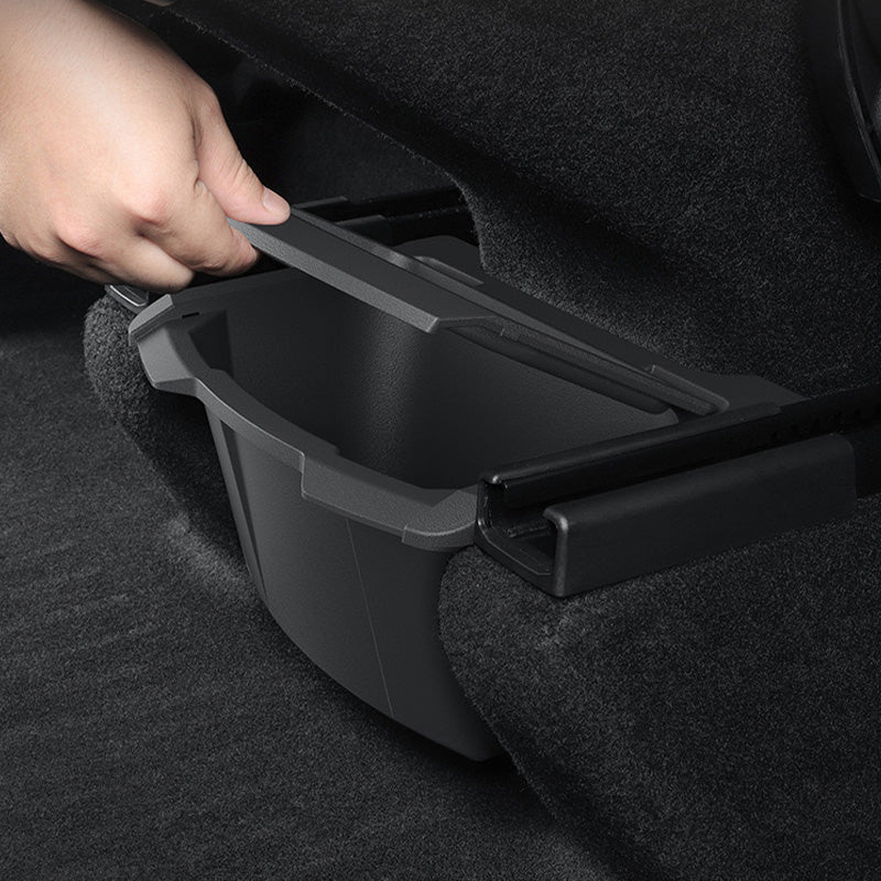 Oppbevaringsboks med lokk til baksetet for Model Y 2025+