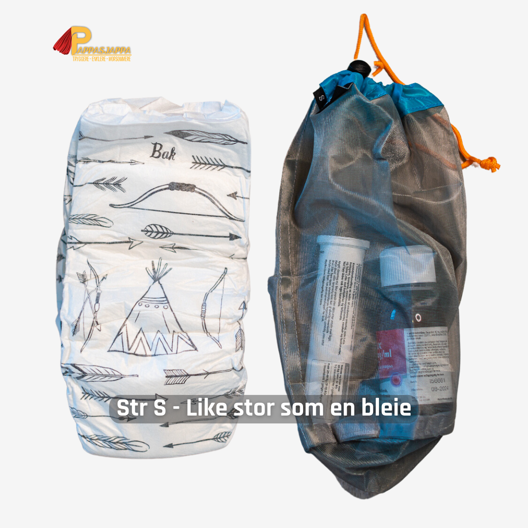Klesposer i netting | 5 pk