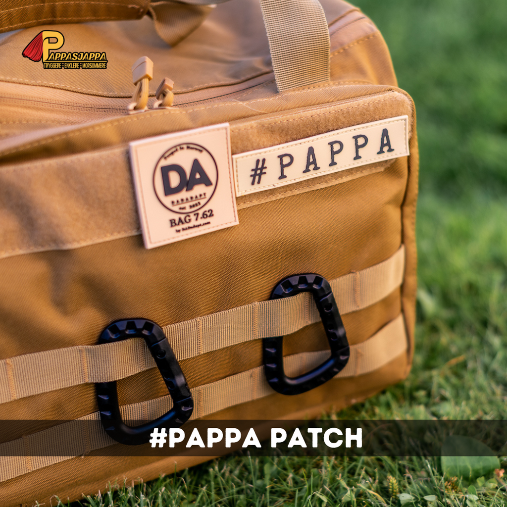 Navnestripe #PAPPA patch