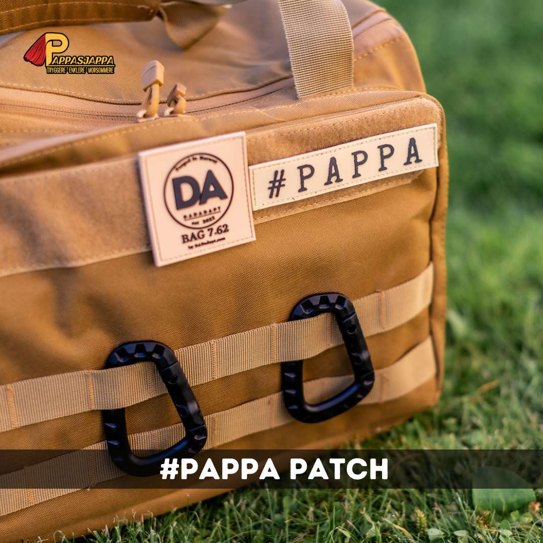 Navnestripe #PAPPA patch
