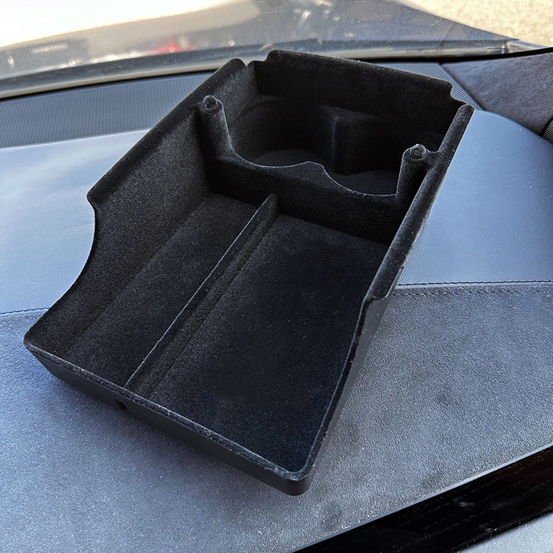 Oppbevaringsløsning til midtkonsoll for Model S/X