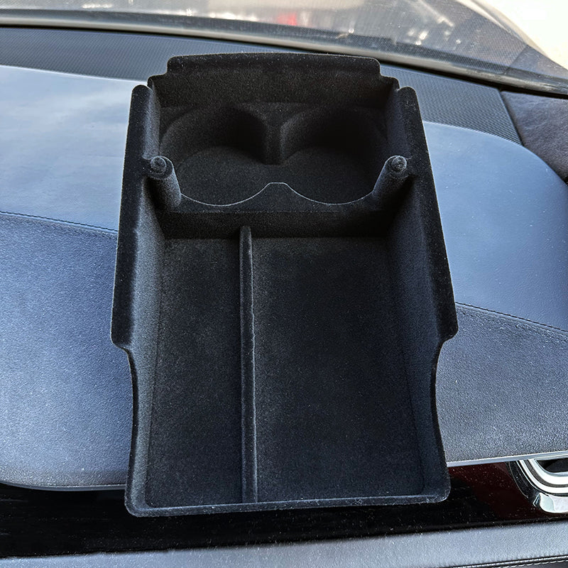 Oppbevaringsløsning til midtkonsoll for Model S/X