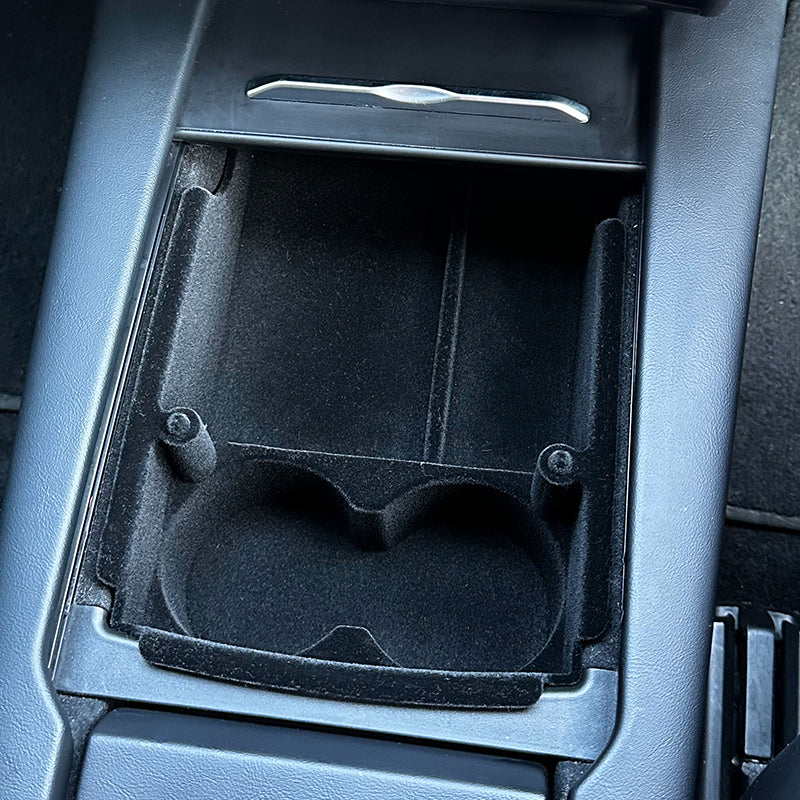 Oppbevaringsløsning til midtkonsoll for Model S/X
