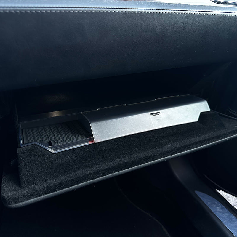 Oppbevaringsløsning til hanskerommet for Model S/X