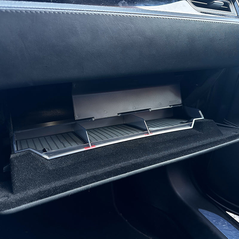 Oppbevaringsløsning til hanskerommet for Model S/X