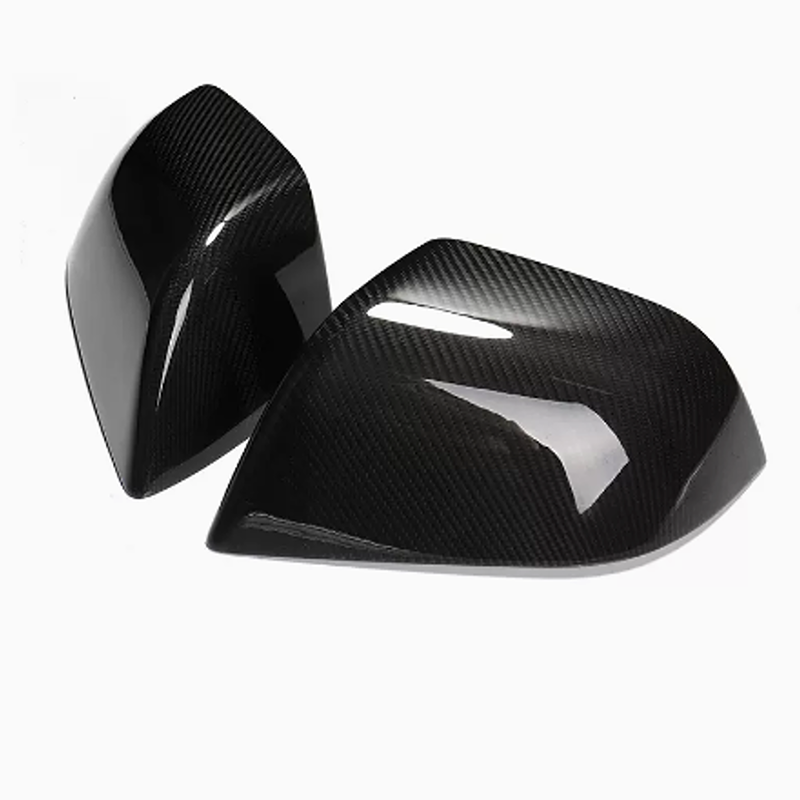 Ekte karbonfiber - Deksel til speilhus for Model 3 (2018-08.2023)