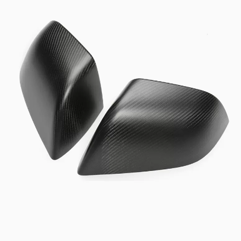 Ekte karbonfiber - Deksel til speilhus for Model 3 (2018-08.2023)