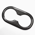 Ekte karbonfiber - Deksler til koppholder bak for Model 3 2020-2023/Model Y 2021-2024