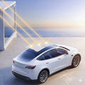 Solskjerming til tak i grå farge for Model Y 2025+