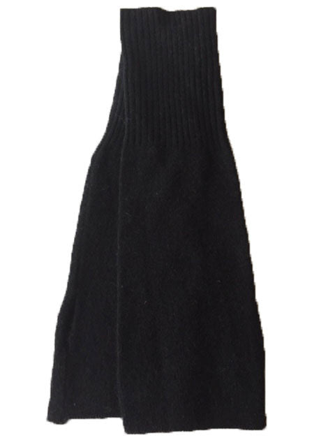 Cashmere hand warmer gloves navy