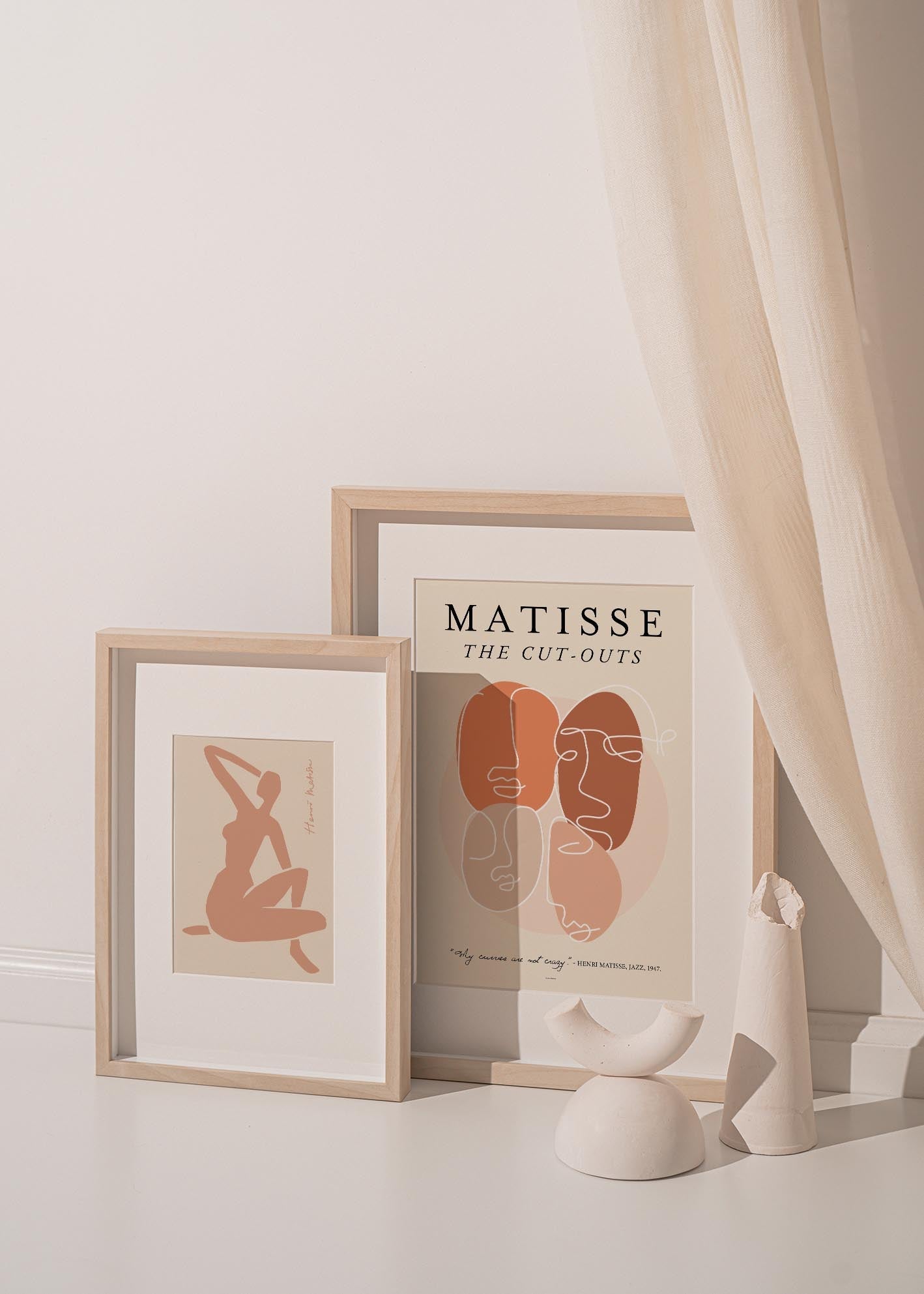 Matisse Face Cutouts