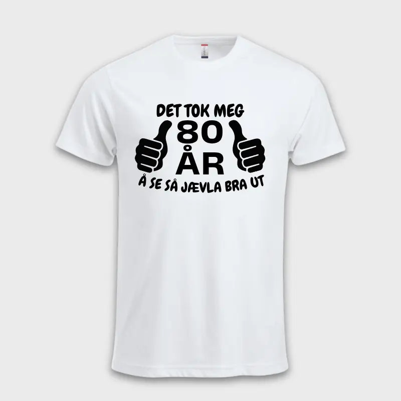 DET TOK MEG 80 ÅR Å SE SÅ BRA UT!