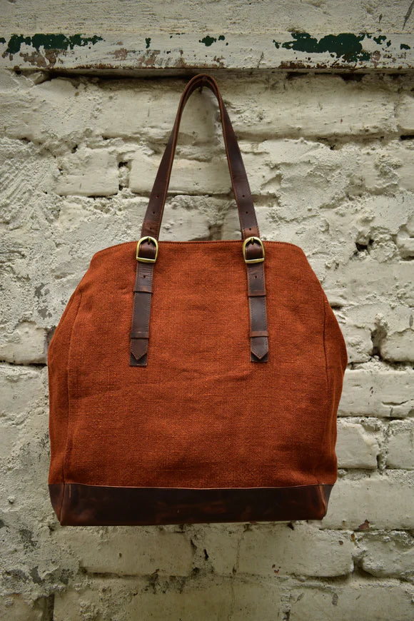 Kalaa Bass Tote | Handcrafted Jute Tote Bag | Sustainable Indian Artisan