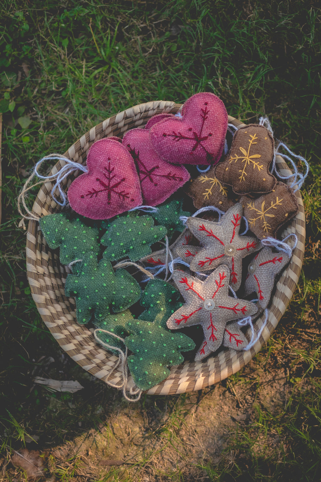 The Burlap Upcycled Bag Charms