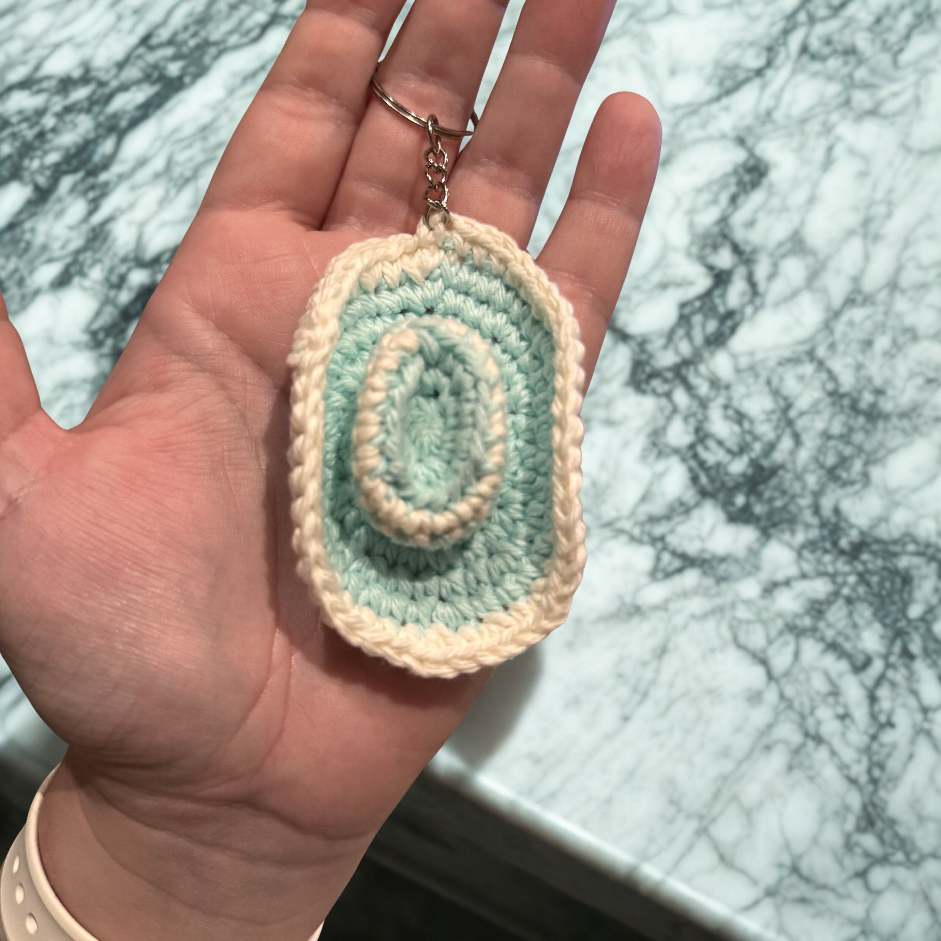 Cowboyhatt nøkkelring/charm